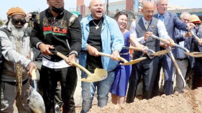 LL Cool J, Fat Joe, Mayor De Blasio and More Break Ground With the Universal Hip Hop Museum in the Bronx (Getty)