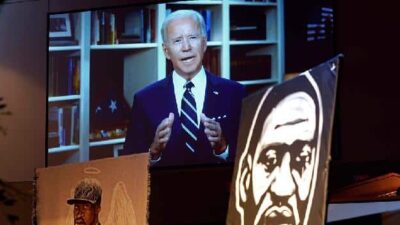 Joe Biden - Geo Floyd funeral