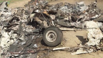 Kobe Helicopter Crash Scene (Photo: NTSB)