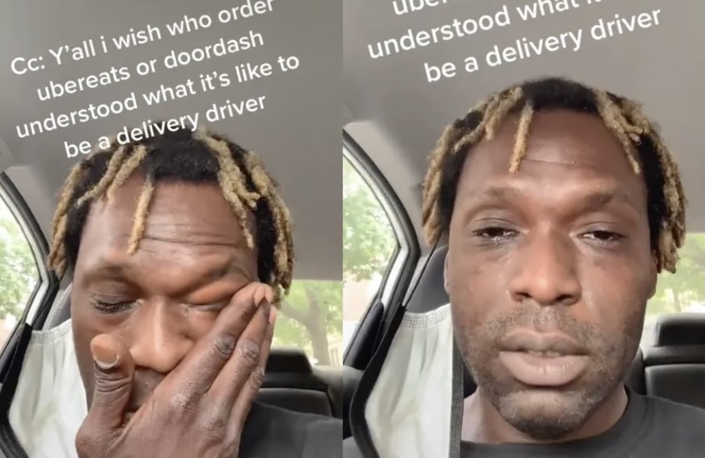 Uber Eats Driver Breaks Down in Tears After $1.19 Tip: 'How Am I ...