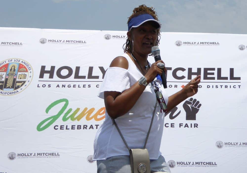Los Angeles County Supervisor Holly Mitchell