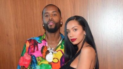 Safaree Samuels and Erica Men