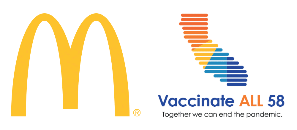 California Partners with McDonald’s Franchisees Across the State for COVID-19 Vaccine Pop-Up Clinics