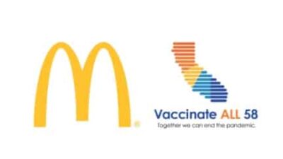California Partners with McDonald&rsquo;s Franchisees Across the State for COVID-19 Vaccine Pop-Up Clinics