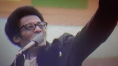 David Ruffin onstage at Summer of Soul Festival in Harlem / Screenshot from trailer