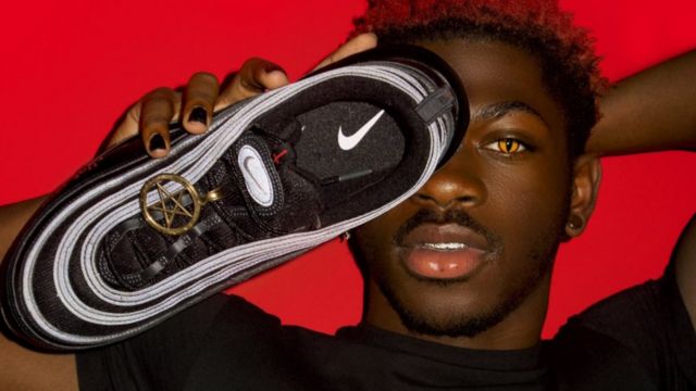 Lil Nas X - Satan Shoe w Nike logo (MSCHF)