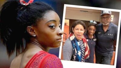 Simone Biles and parents / Instagram, Getty