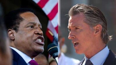 Larry Elder - Gavin Newsom