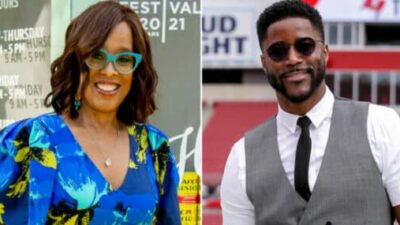 Gayle King Nate Burleson