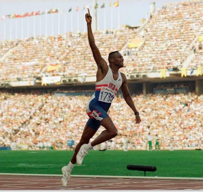 Kevin Young Olympics 92 photo from Kevin Young Collection