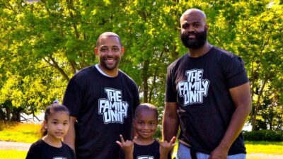 Dads Xavier Elder-Henson and Roy Williams Jr. and their kids - feat_d10ac44e-980c-4616-afde-7ed7bbce8dd5-1