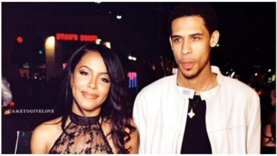 Aaliyah and her brother Rashad Haughton via Twitter
