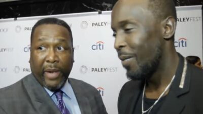 Wendell Pierce and Michael K. Williams