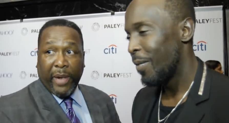 Wendell Pierce and Michael K. Williams