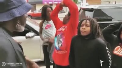 Michael K. Williams schools young kids