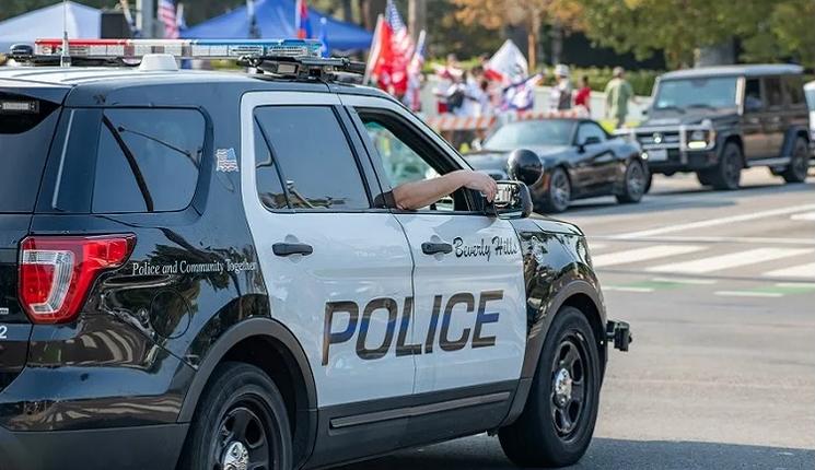 Beverly Hills Police SUV