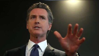 California Governor Gavin Newsom