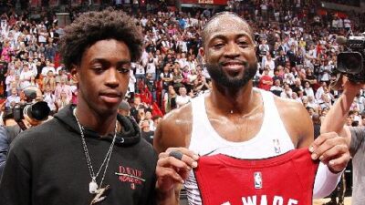 Zaire Wade & Dwyane Wade (Getty)