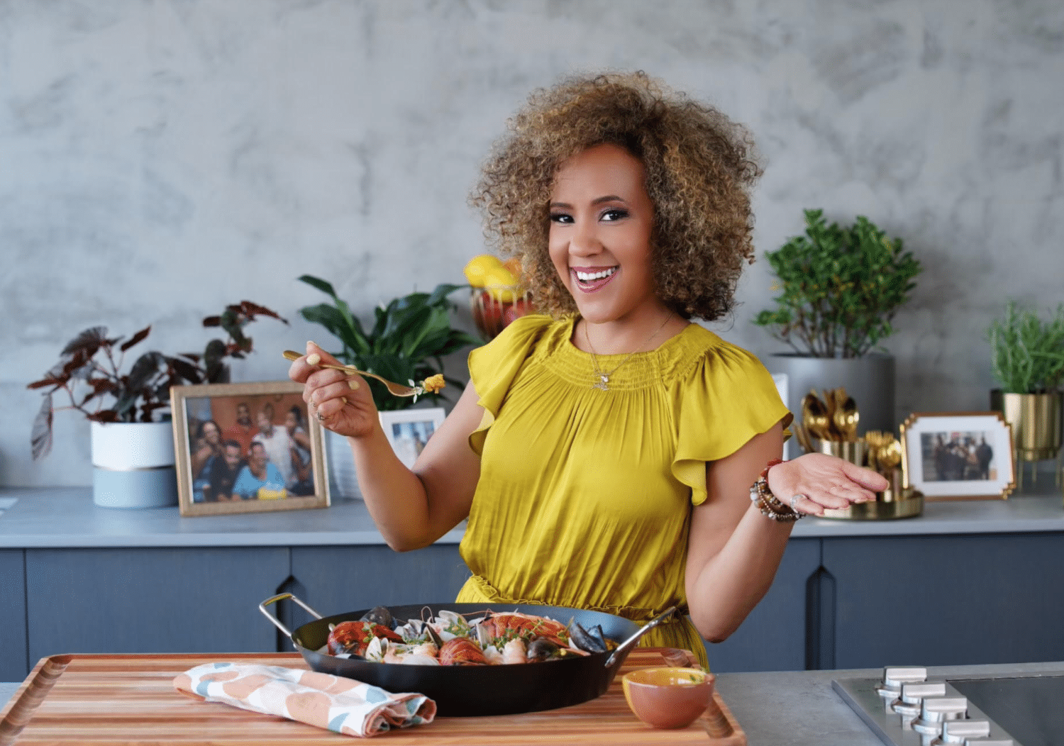 Bren Herrera is First Afro-Latina to Host Cooking Series on U.S. Network