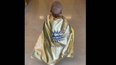 Noah's last day of chemo
