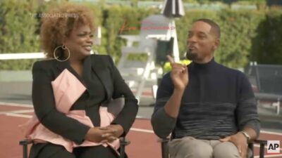 Aunjanue Ellis and Will Smith