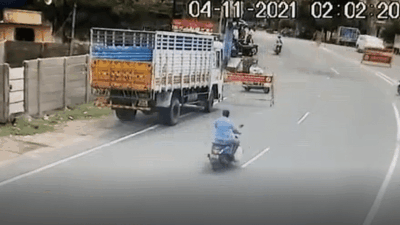 Father, Son Travelling On Scooter With Firecrackers Killed