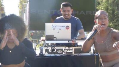 Coach Rai, DJ Empanada and Coach HJ - Photo Credit Ricky Richardson
