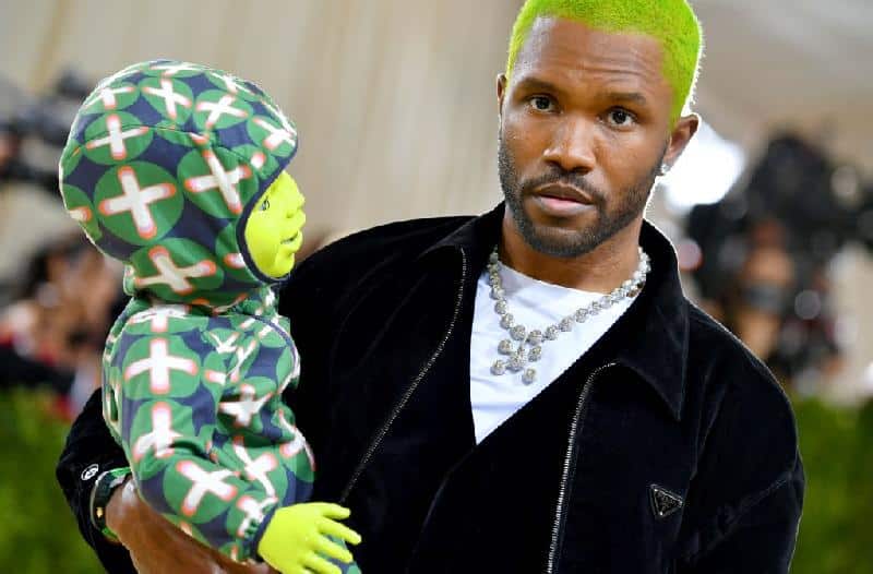 Frank Ocean (with green doll thingy) - Getty
