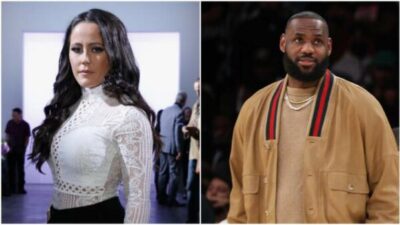 Janelle Evans and LeBron James