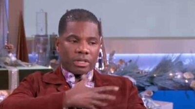 Kirk Franklin (The Real 12-01-21 screenshot)