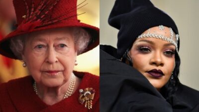 Queen Elizabeth - Rihanna (Getty)