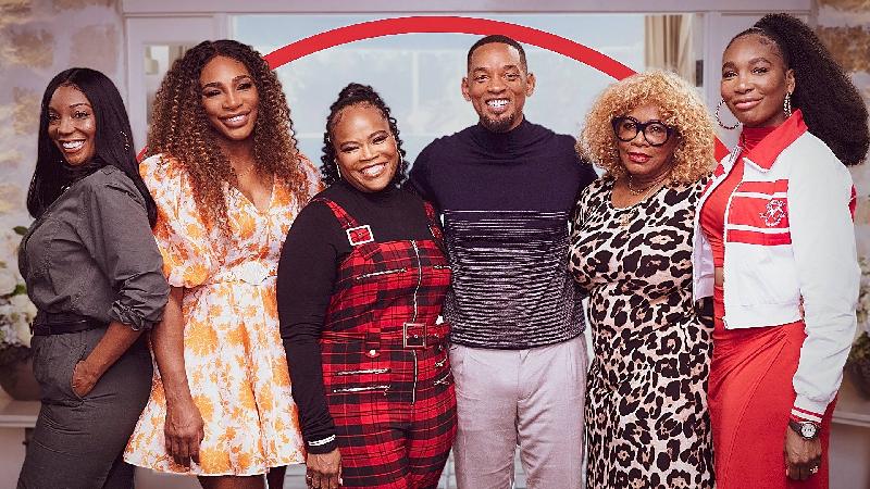 Will Smith (with Venus & Serena & Mom & others) - red table talk-facebook watch