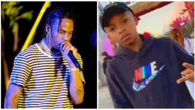 Travis Scott, Ezra Blount via Twitter