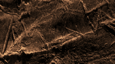 sonar image of the Clotilda