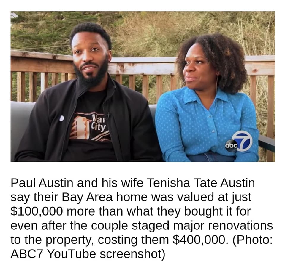 Tenisha Tate-Austin and Paul Austin