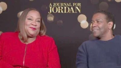 Dana Canedy & Denzel Washington