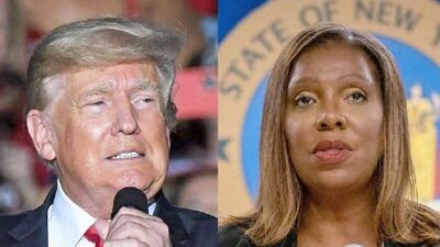 Donald Trump - Letitia James (Getty)