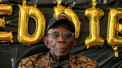 World War II Vet Eddie Durham celebrated his 100th birthday earlier this week