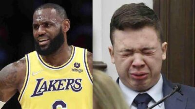 LeBron - Kyle Rittenhouse / Getty