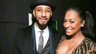 Swizz Beats and LaLa Anthony