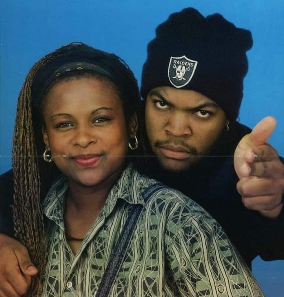 Rapper Yo Yo with Ice Cube