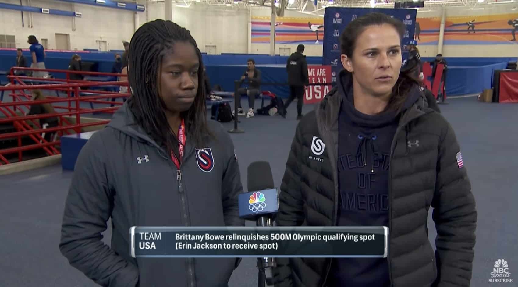 erin jackson and brittany bowe