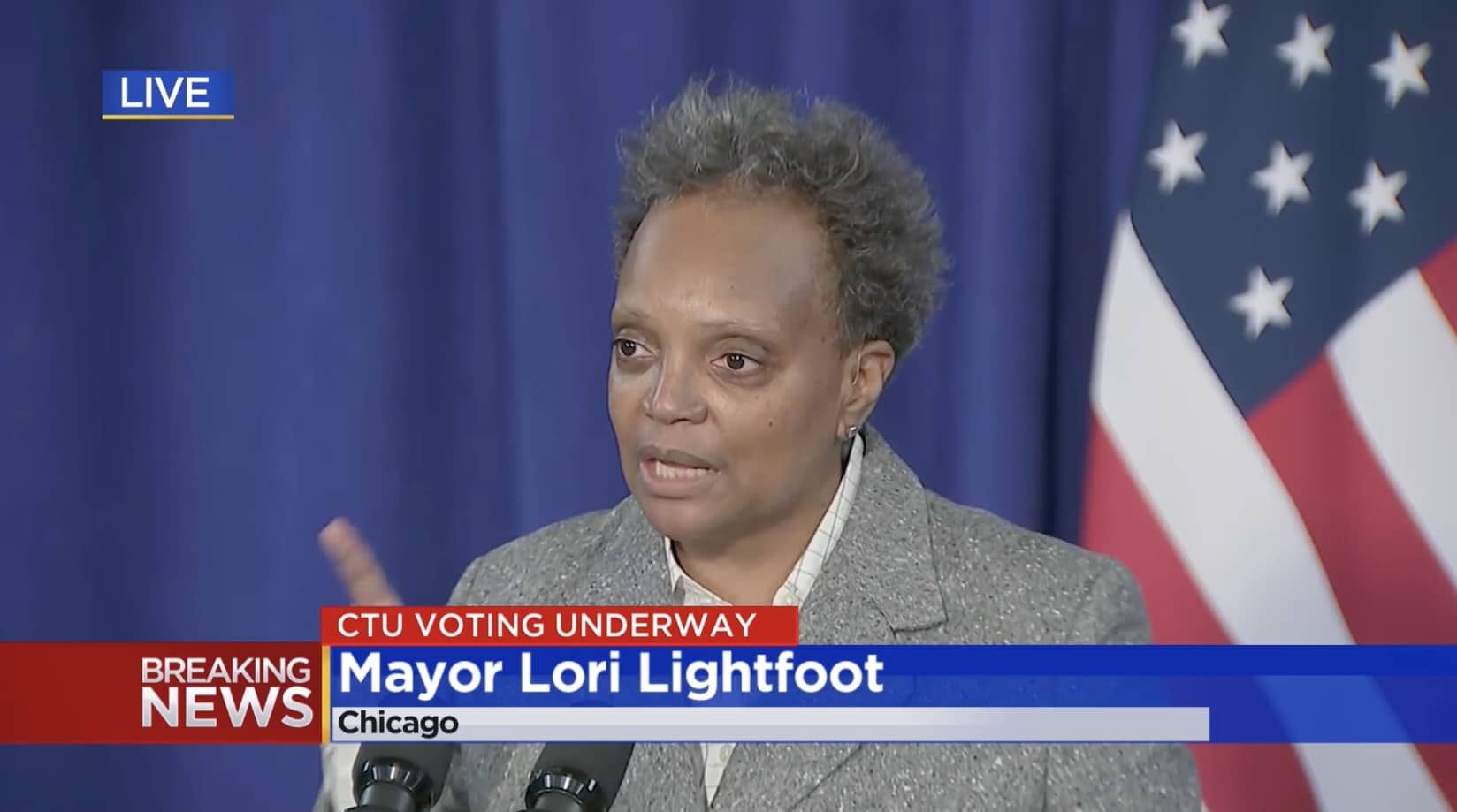 Mayor Lori Lightfoot