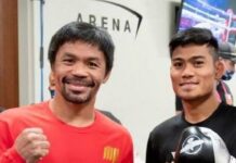 Manny Pacquiao and Mark Magsayo - via Zenger