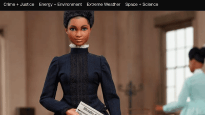 Ida B. Wells Barbie doll