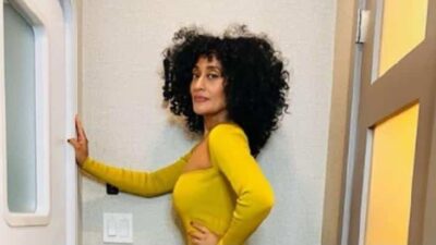 Tracee Ellis Ross (yellow dress) - Instagram