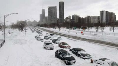 Winter Storm in Chicago