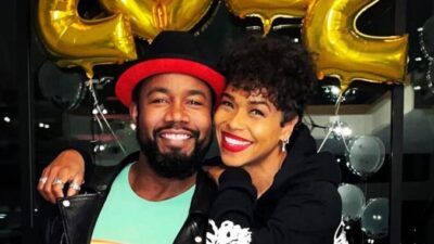 Michael Jai White and wife