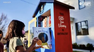 From the outer artwork to the books within, these neighborhood libraries aim to uplift diverse voices and inspire antiracist learning.