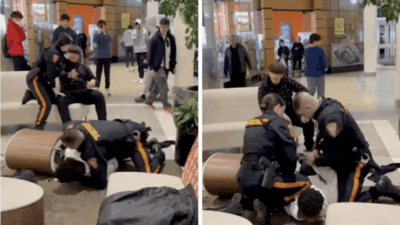 new jersey mall fight